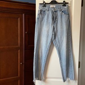 DL1961 ‘Goldie’ High Rise Tapered Jeans